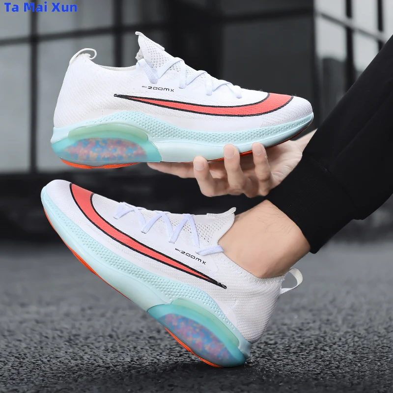 New Air cushion Running Shoes Unisex Trainers Breathable Cozy Cushioning Fashion Men Sports Shoes Outdoor Women Jogging Sneakers