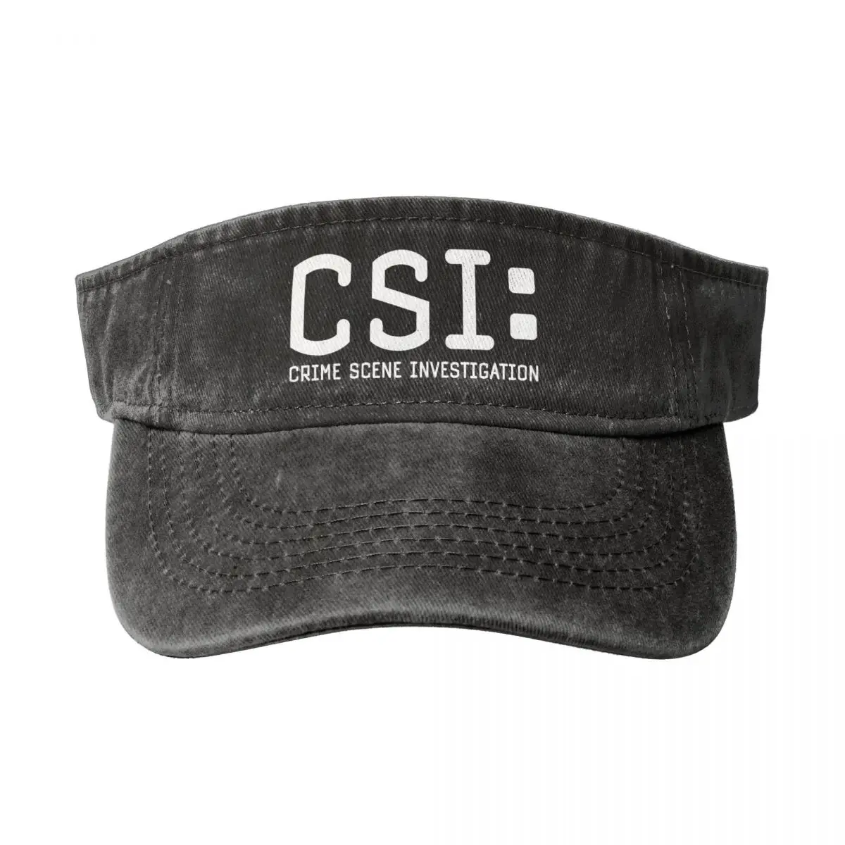 

CSI Logo Empty Top Baseball Sun Cap Summer Adjustable Baseball Cap