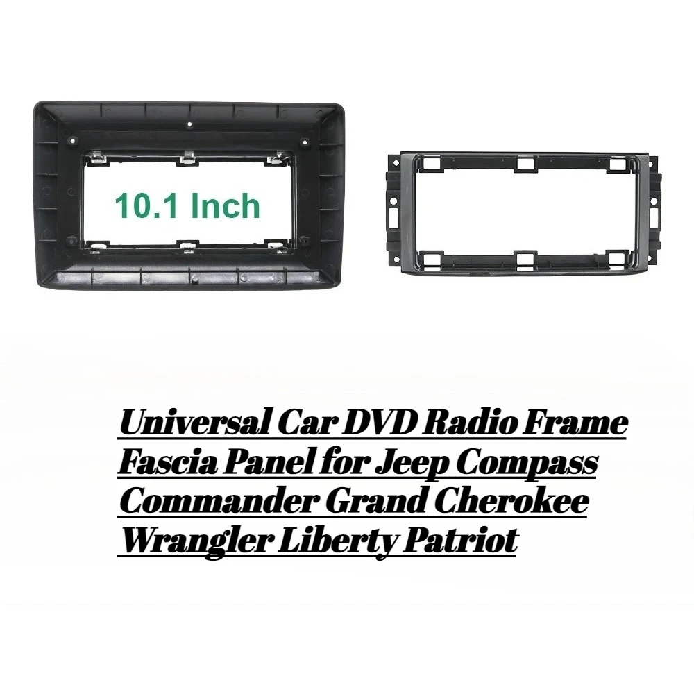 

Universal Car DVD Radio Frame Fascia Panel for Jeep Compass Commander Grand Cherokee Wrangler Liberty Patriot