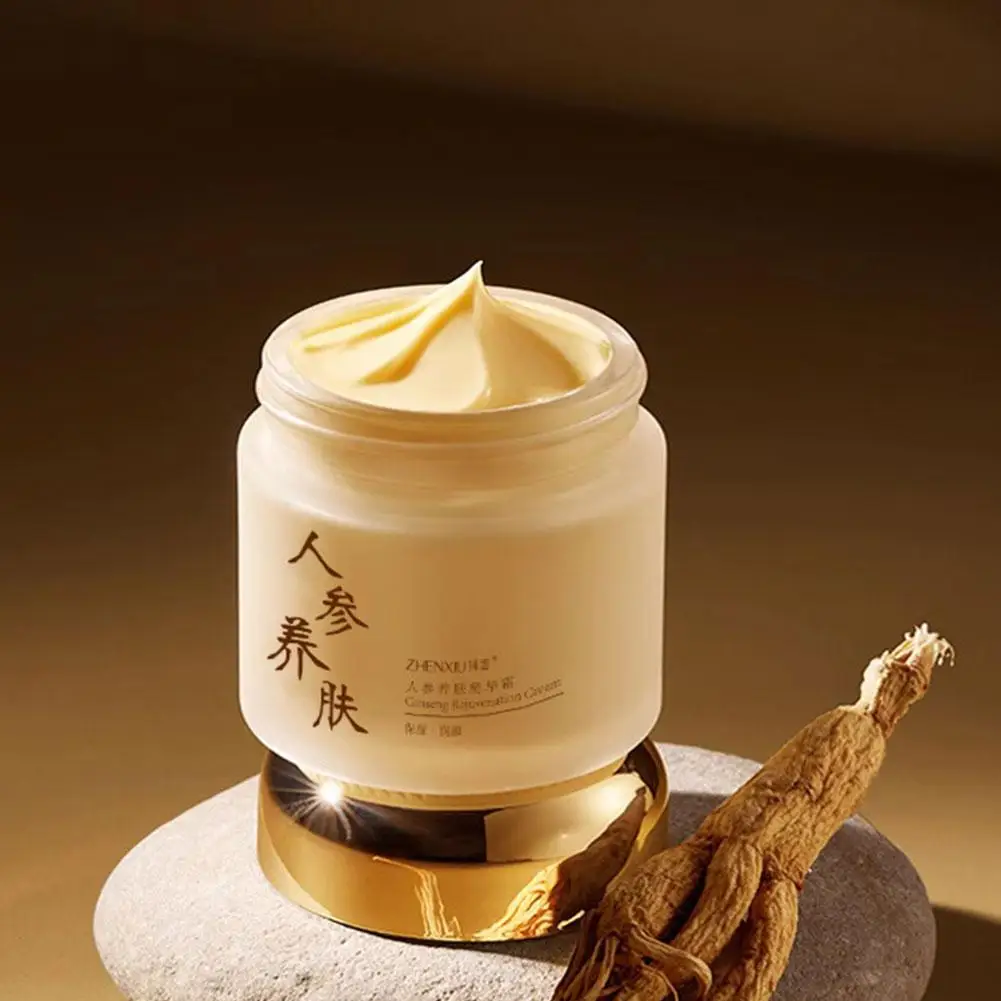 Ginseng Serum Anti-wrinkle Moisturizing Smoothing Ginseng Face Cream Anti Aging Reduce Fine Lines Moisturizer Skin Care 60g