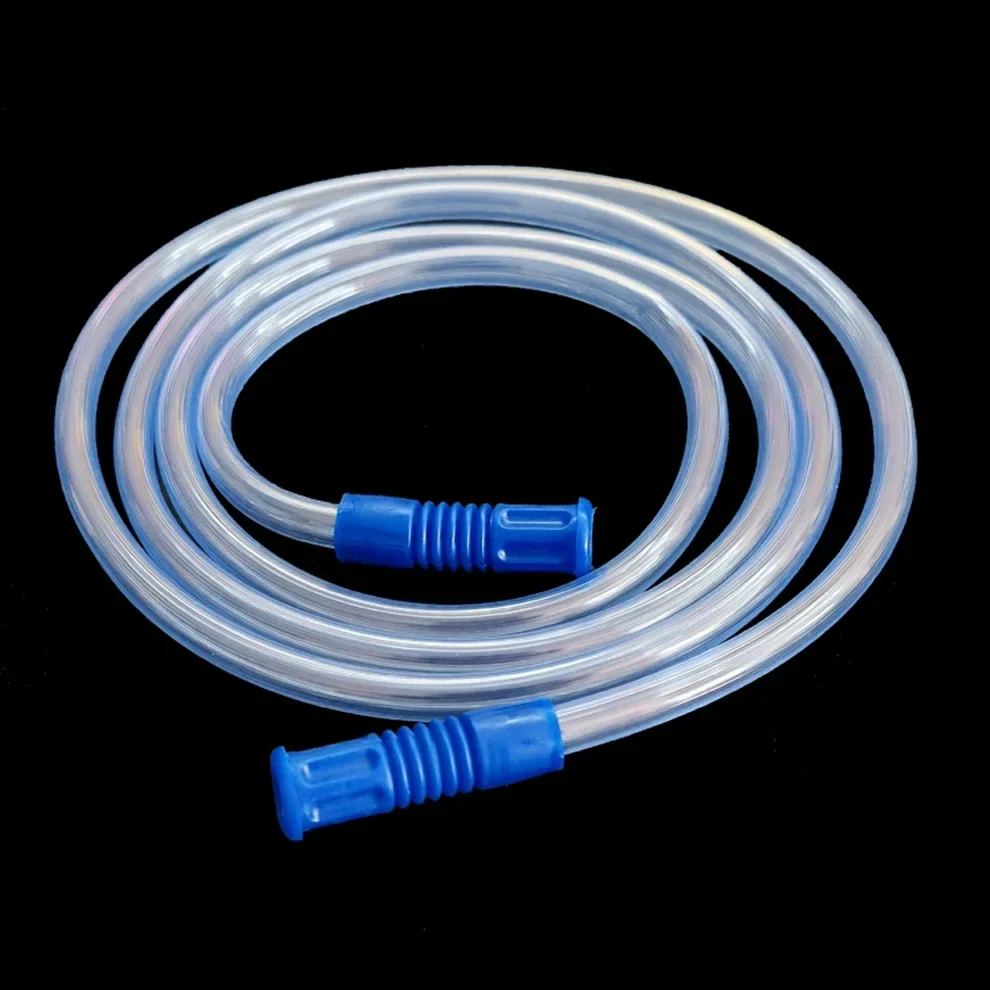 1pc 2M Long Suction Tubing Hoses Vacuum Suction Machine Collection Tubing For Home Use Portable Suction Machine Tube Catheter