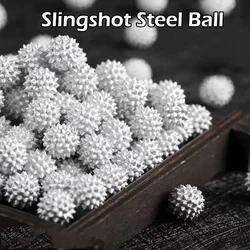 50pcs/bag  Diamond Shaped Steel Ball Slingshot Steel Ball Shot Accessories Tools