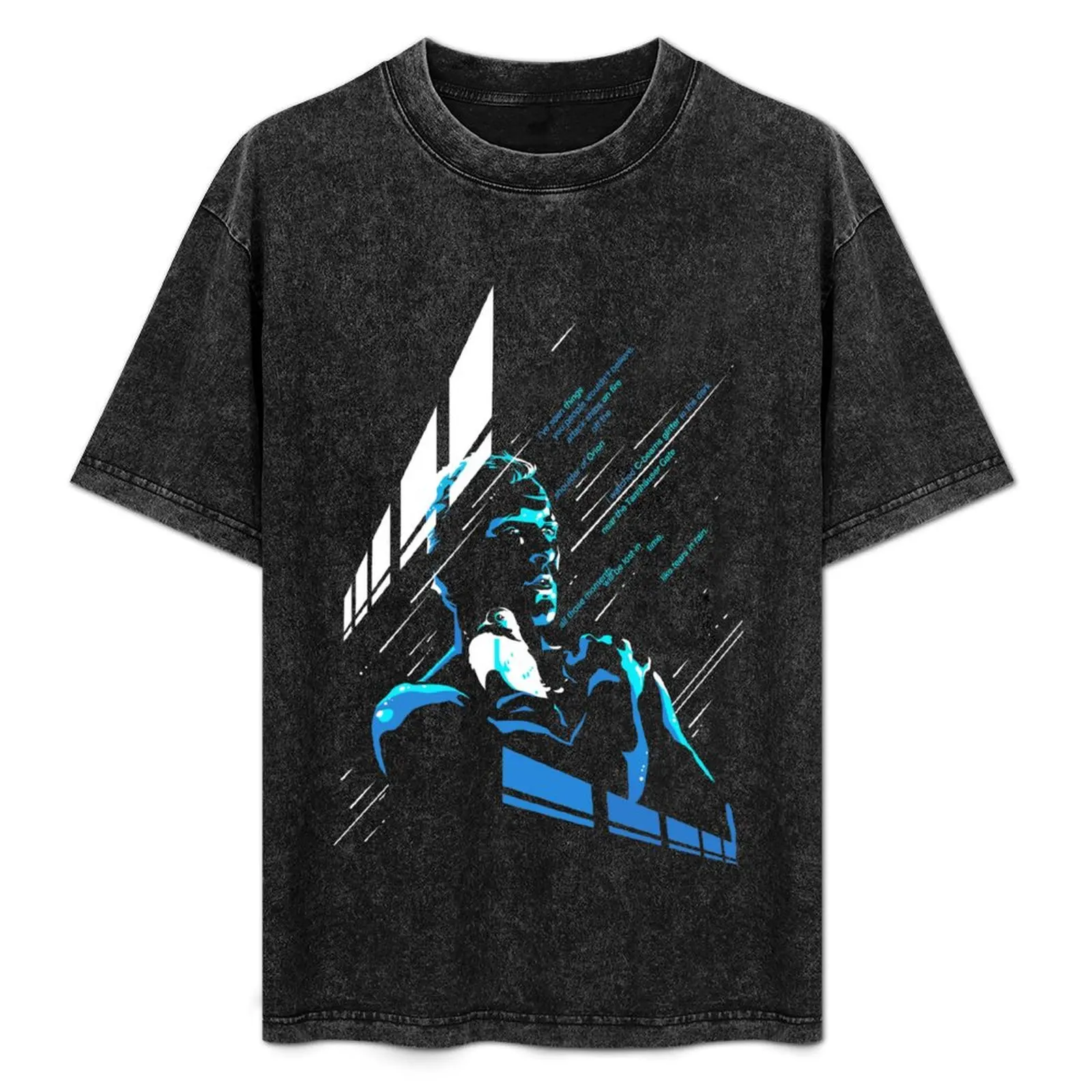 

like tears in rain T-Shirt Athletic Fit Sports Short Sleeve Top