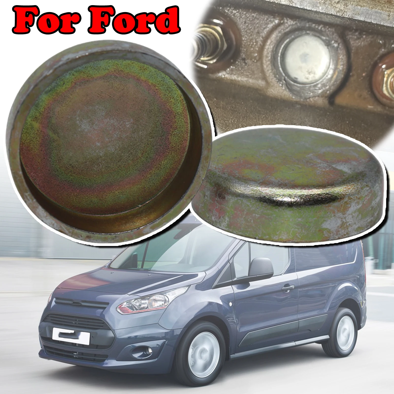 

25mm For Ford Transit Edge Lincoln Corsair Engine Core Plug Freeze Expansion Welch Plug Zinc Plated Cup 1.6L Cylinder Head Block