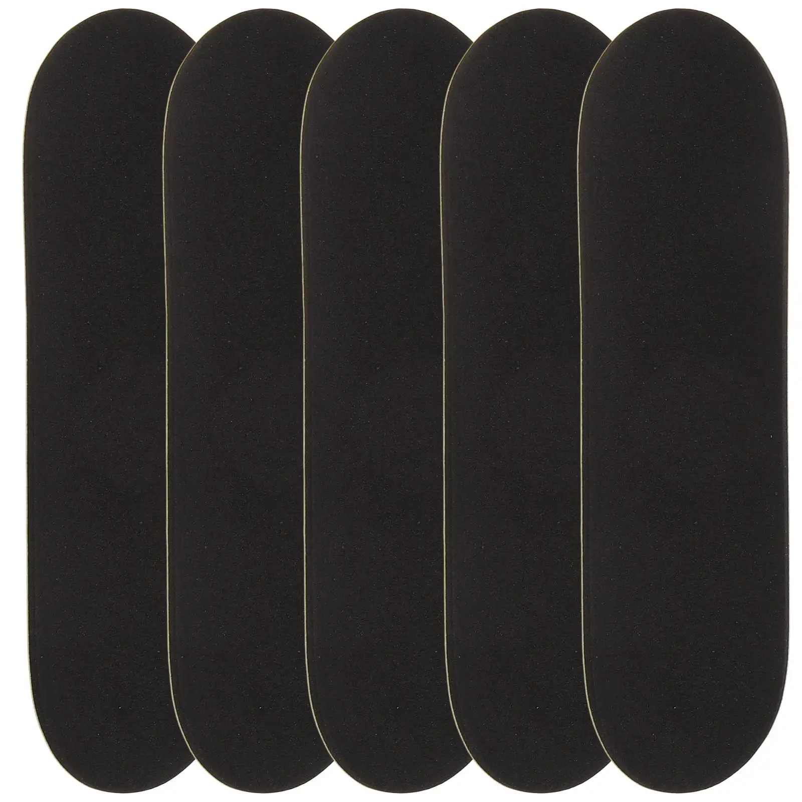 5 Pcs Skate Board Finger Skateboard Grip Tape Foam for Fingerboards Mini Tapes Black Accessories