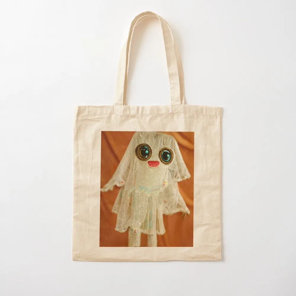 

Ghost of Pumpkin Spices Past Tote Bag bag for beach tote bag custom Women's shopper Canvas Tote