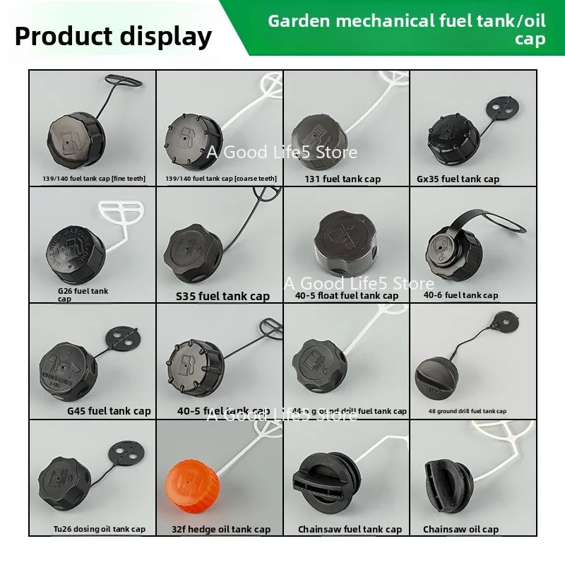 

Apply To Lawn Mower Chainsaw Accessories 139 Brush Cutter Fuel Tank Cover Hedge Machine Floor Drill Garden Household