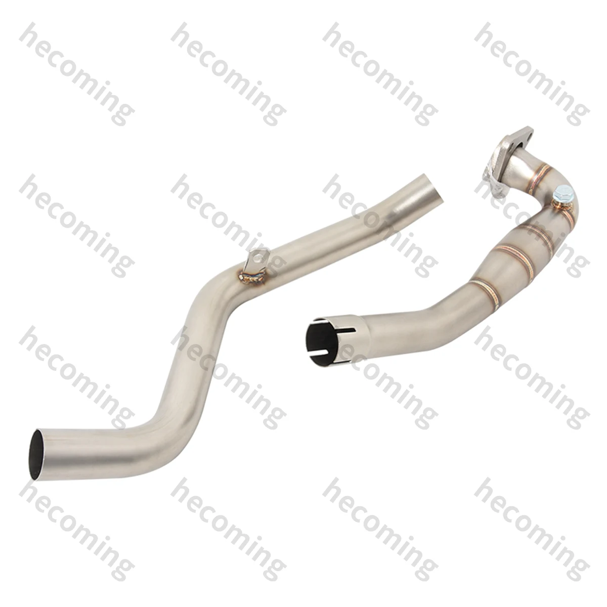 Slip on Exhaust Front Pipe For HONDA X-ADV 750 X ADV 750 2017-2024 Moto Exhaust Escape Modify Connect Original Muffler