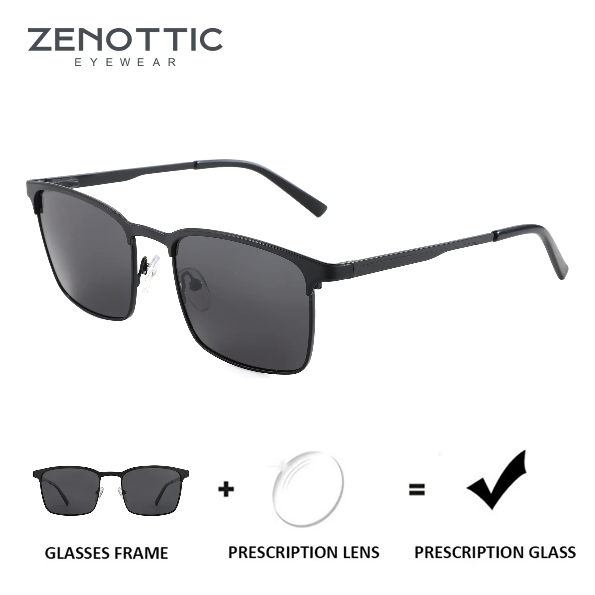 aireight-l-size-metal-square-myopia-polarized-prescription-sunglasses-for-men-uv400-progressive-sun-glasses
