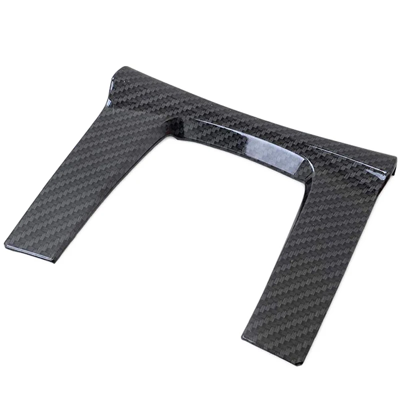 

ABS Carbon Fiber Center Console Shift Gear Panel Frame Cover Trim for 10Th 2016-2019 Gen Automatic Transmission