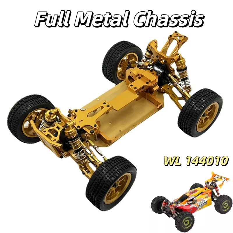

Металлическая модифицированная рама шасси Wltoys для радиоуправляемых машин масштаба 1:14, для моделей 144001, 144002, 144010, внедорожные металлические детали для хобби-модификаций.