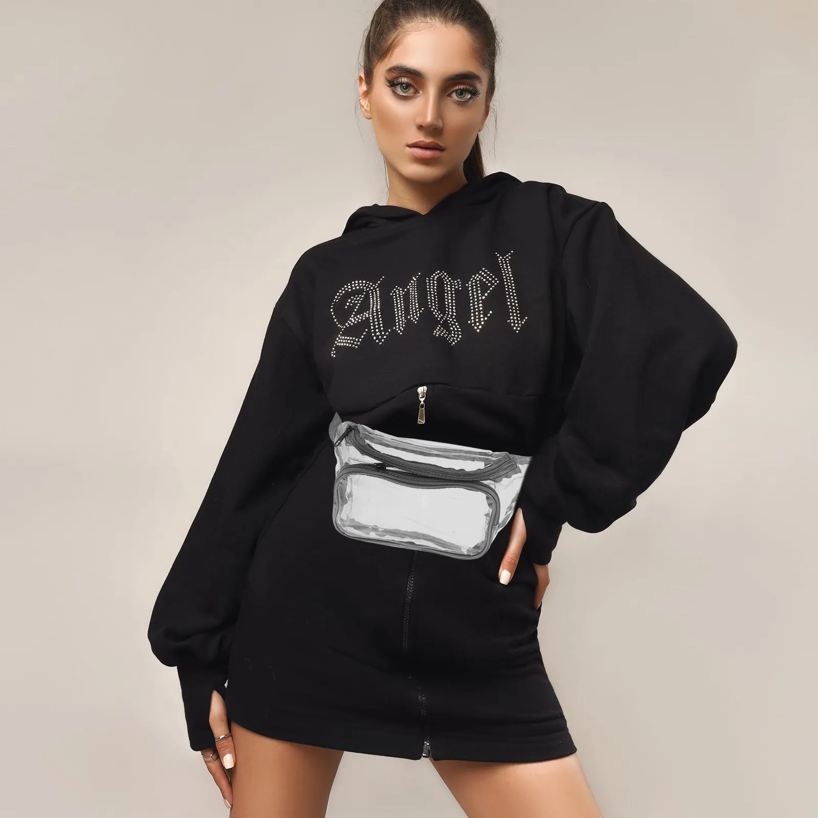 

1Pcs Waterproof PVC Waist Bag Transparent Fitness Running Riding Outdoor Sports Phone Storage Pouch Lightweight Adjustable Strap