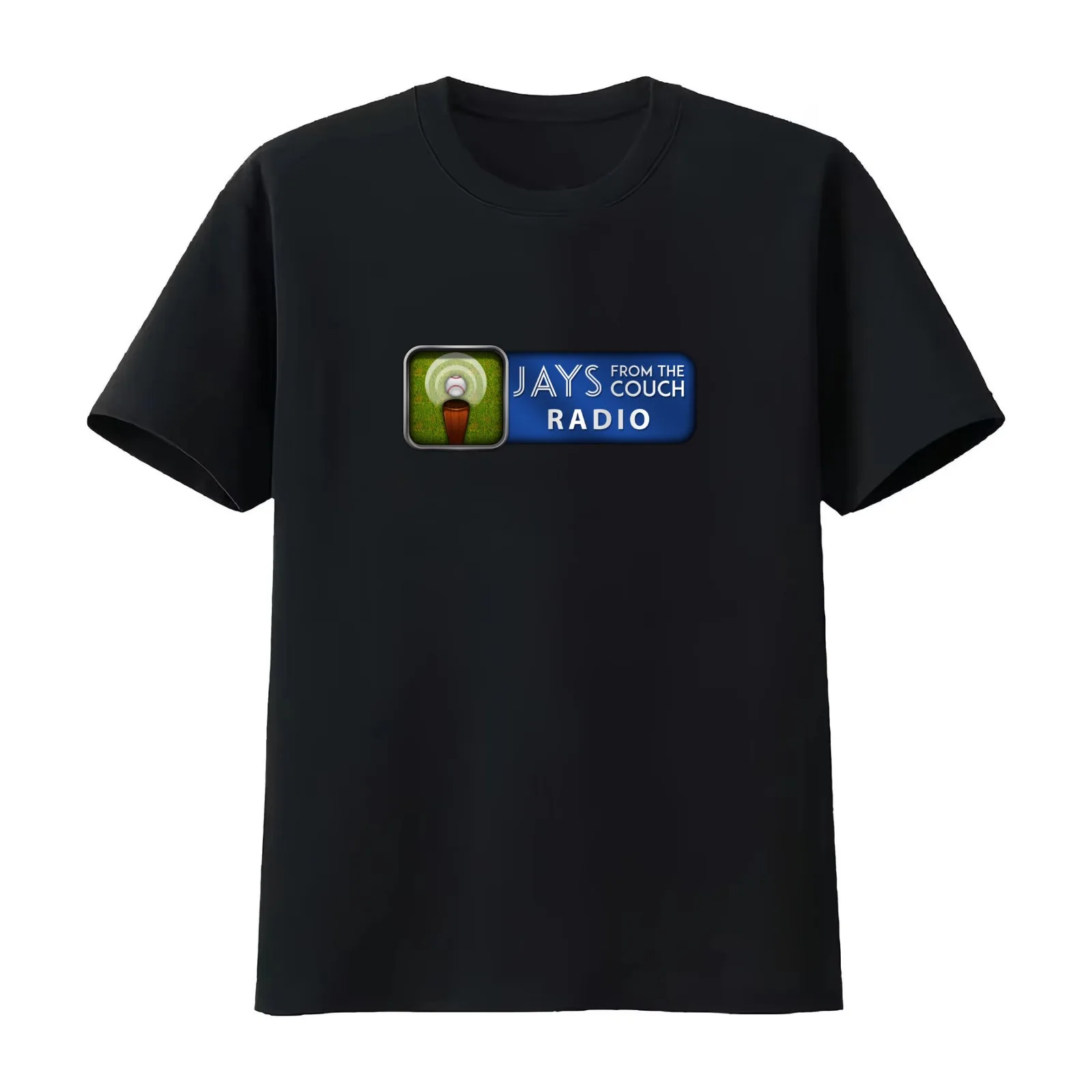 Jays From the Couch Radio T-Shirt Summer Casual Cotton Tee Oversized Streetwear Tops Vintage Graphic Print Unisex Men Women