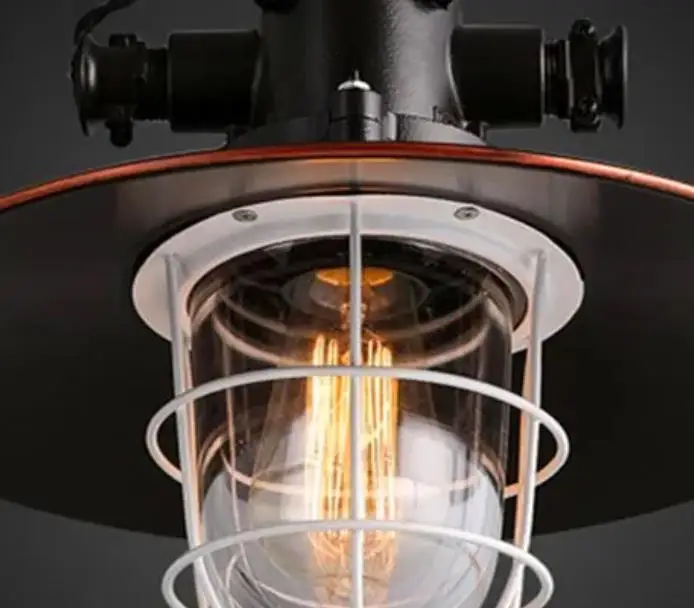 

Retro American Style Rural Small Chandelier Fashionable Restaurant Bar Study Single Head Light