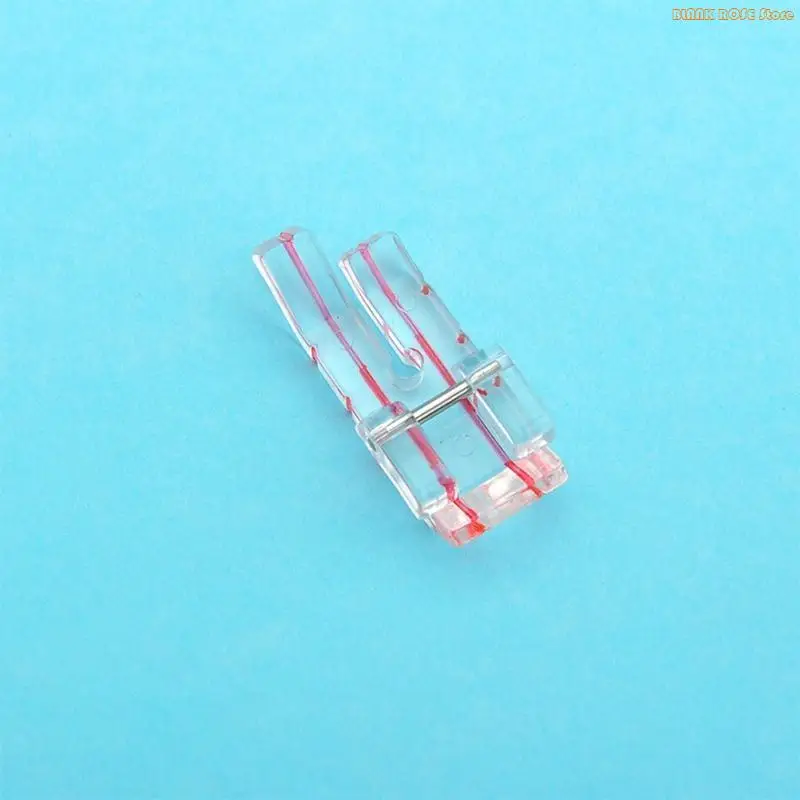 K1AE Patchwork Clear Presser Foot 1/4