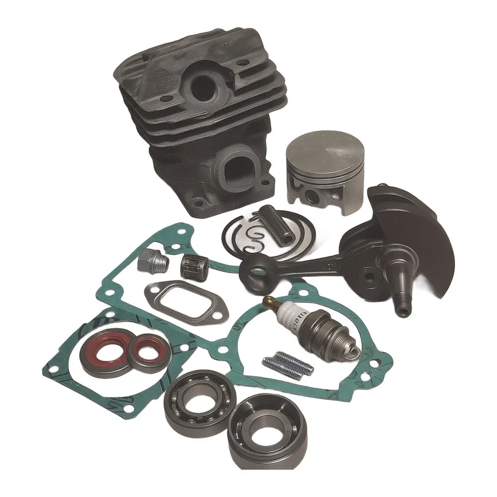MS260 for Pro Compatible Cylinder For Piston Kit Includes Crankshaft 2 Oil Seals 2 Crankshaft Bearings Spark Stopper