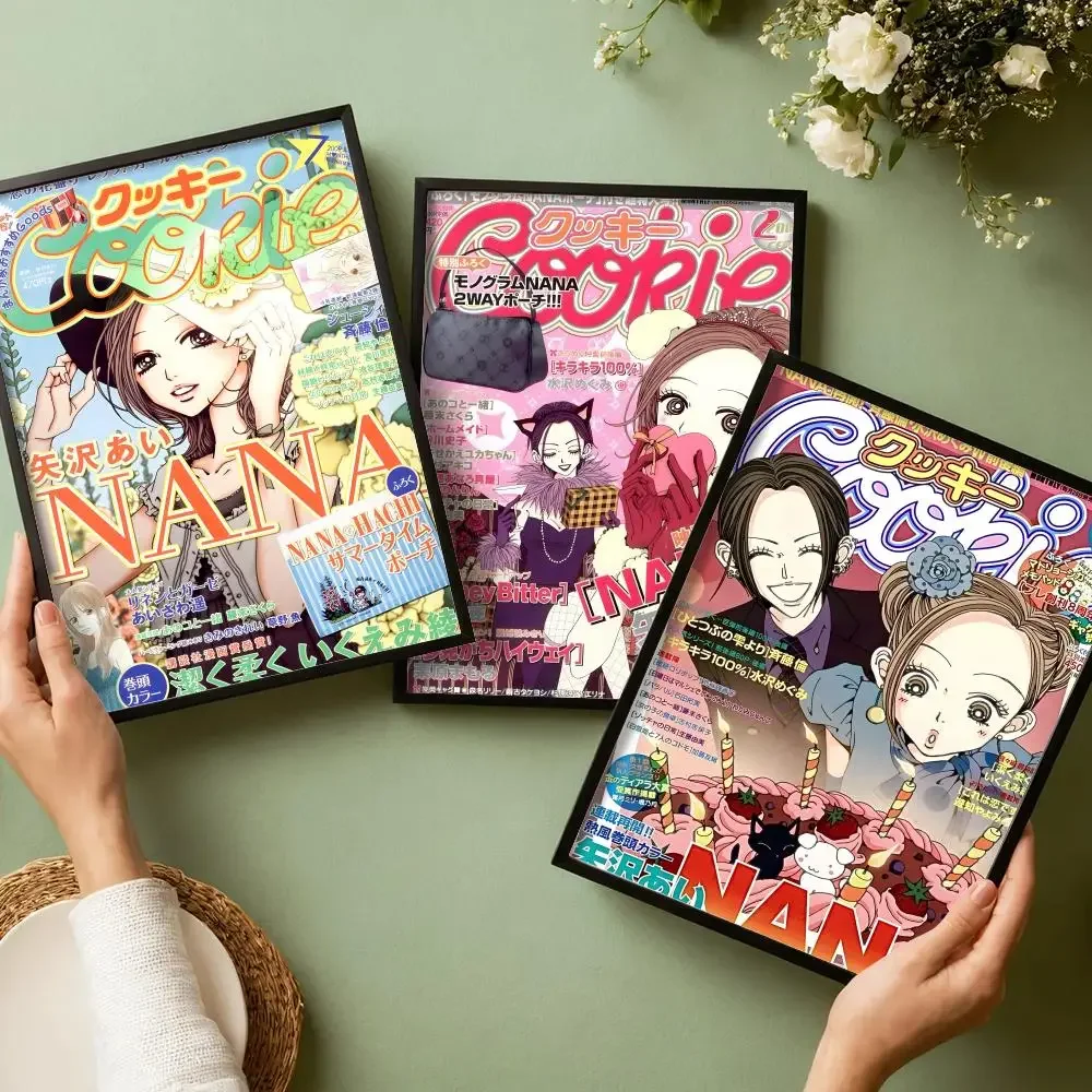 Anime N-Nana Classic Poster Decorative Wall Art Stickers Mural Photo Print for Home Living Room Hallway Decor