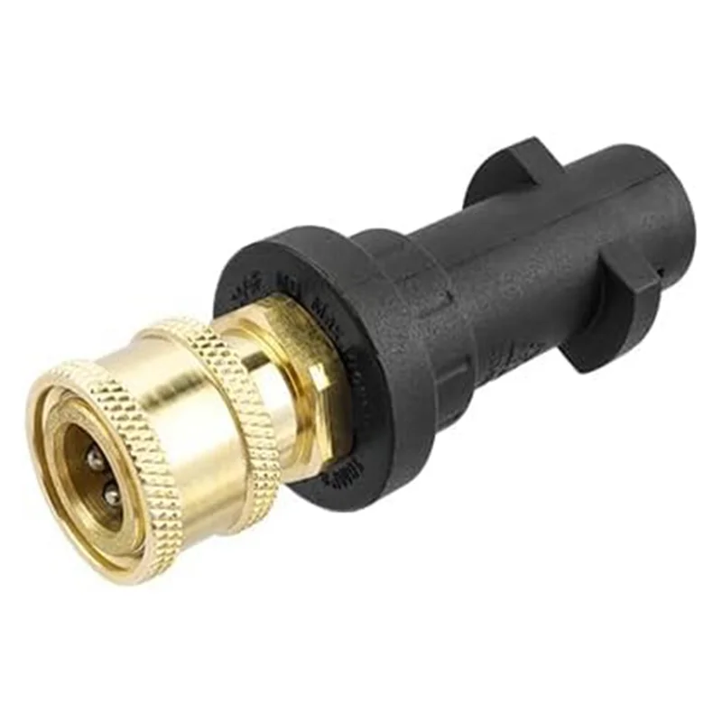 

A84E-For Karcher K2 K3 K4 K5 K6 K7 Compatible 1/4" Quick Connect High Pressure Wash Washer Adapter Nozzles Tool
