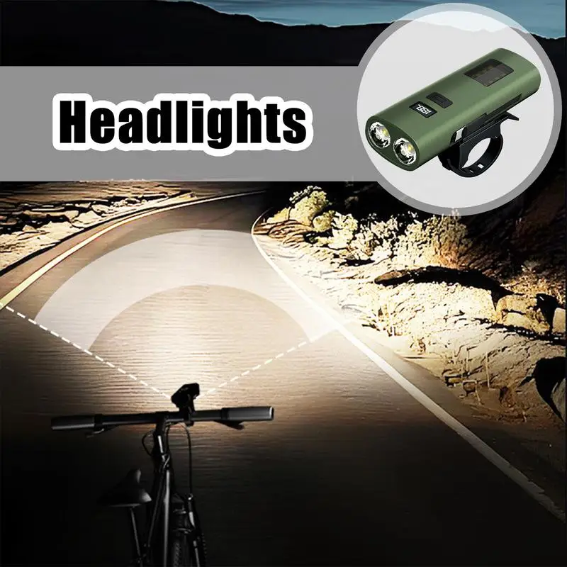 Bike Lights Rechargeable Cycling Light Ultra Bright Bike Headlight Rechargeable Bike Lights For Night Riding Cycling Fishing