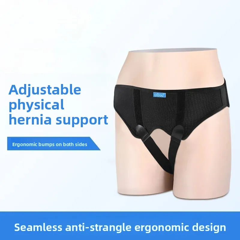 Hernia Belt for Men Women Bilateral Double Inguinal Groin Hernia Support Braces Truss Underwear Briefs Pain Relief Recovery