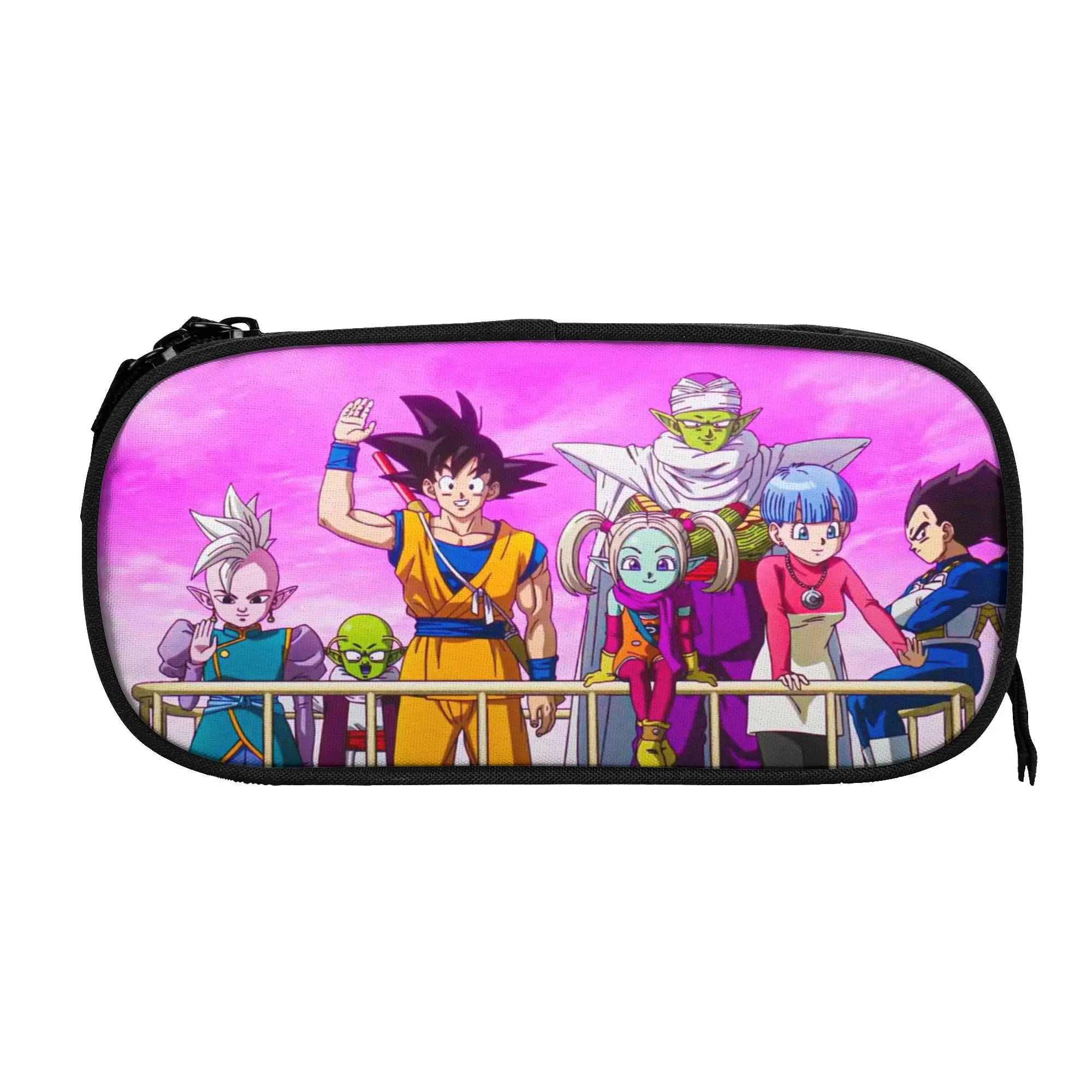 

DBZ dragonballz d-dragon-ball-l Pencil Cases Lovely Pen Pencil Bags Girls Boys Large Storage School Supplies Zipper Pencilcases