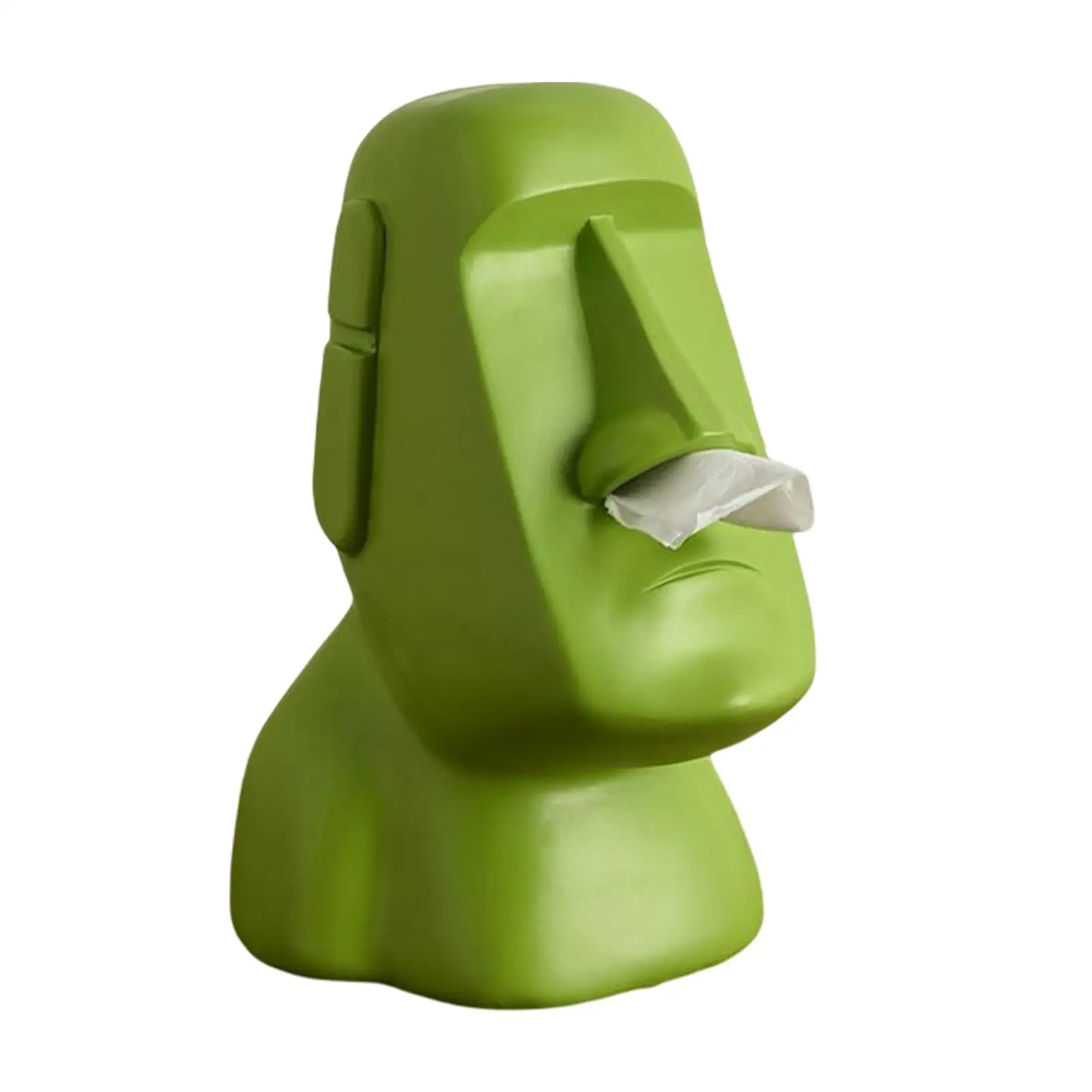 Stone Figure Facial Tissue Box Napkin Holder Paper Towel Dispenser Container for Office Bathroom Bedroom Home Decoration