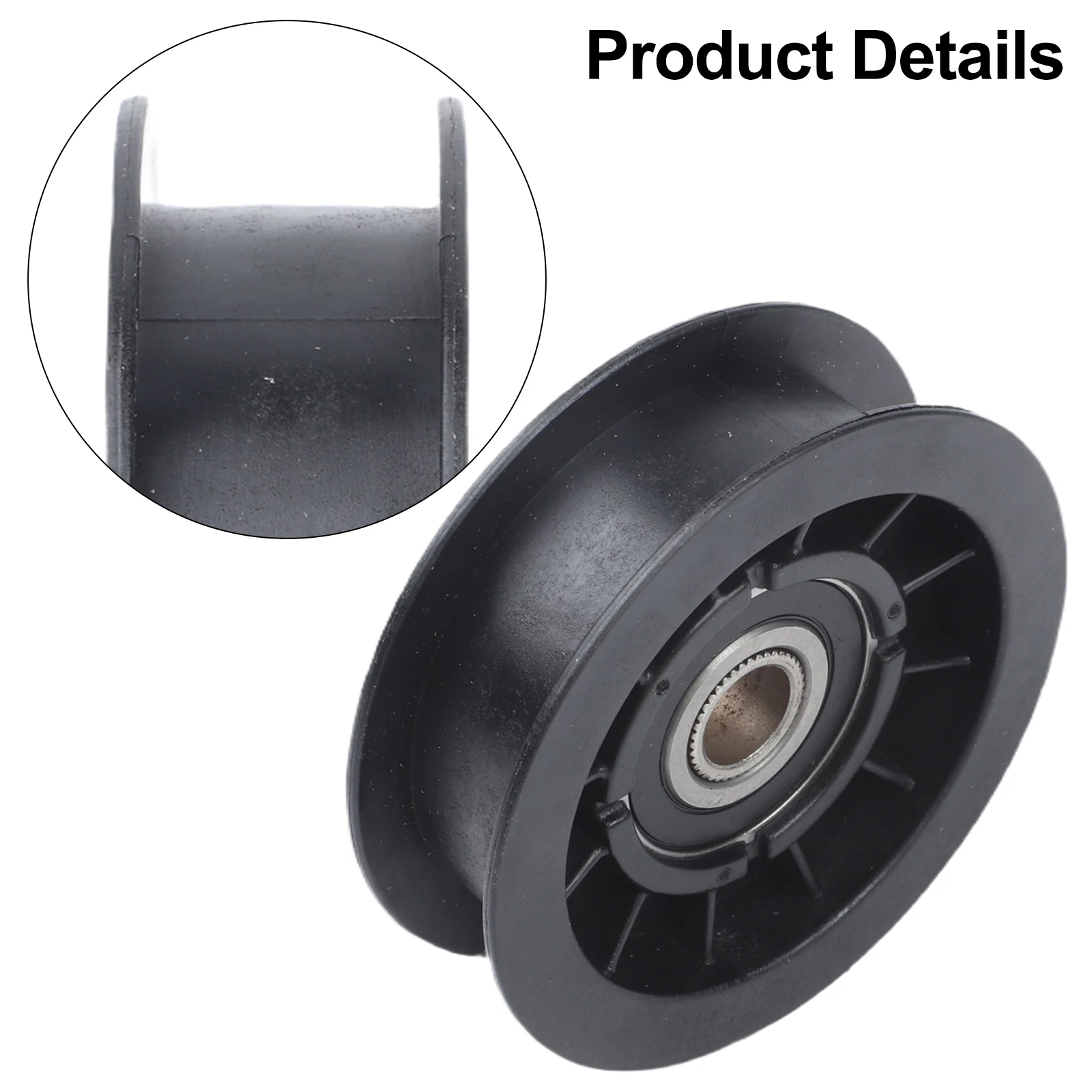 Replacement 280 499 Flat Idler Pulley Designed for Murray Lawn Tractors 1987-1993 Featuring 38 Deck Compatibility