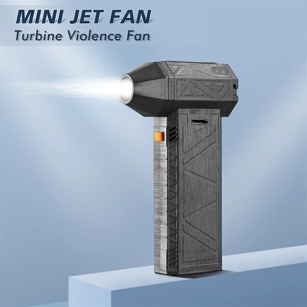 Imagem -03 - Soprador de ar 130000 Rpm Turbo Ventilador Portátil Mini Turbo Impulsionador Industrial Ventilador Violento Turbo Jet Ventilador de Poeira Ferramenta de Limpeza Tipo-c