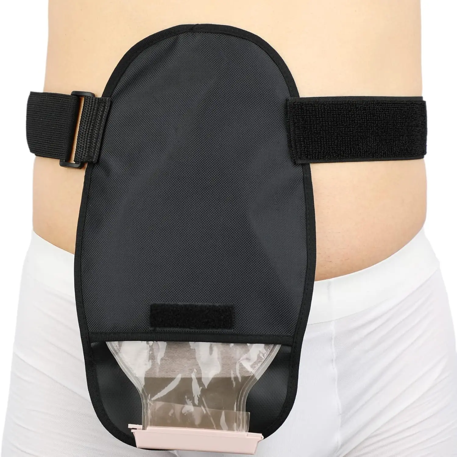 

Waterproof Ostomy Bag Cover Belt Adjustable Washable Colostomy Bag Covers Reusable Stoma Pouch Leak-proof Odor Masking Noise Reduction for Women Men