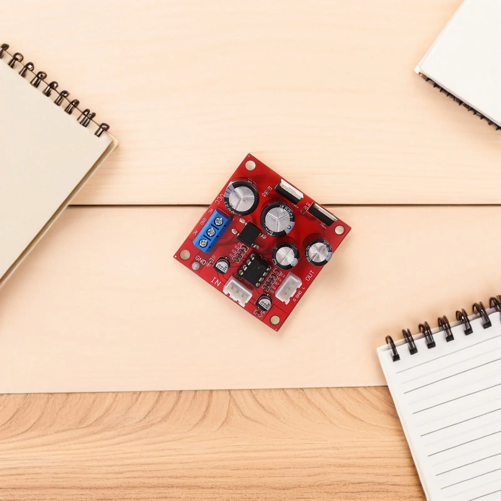 2 Pcs Turntable Phono Pre-Amplifier Phono Preamplifier Board External For Turntable Audio Component