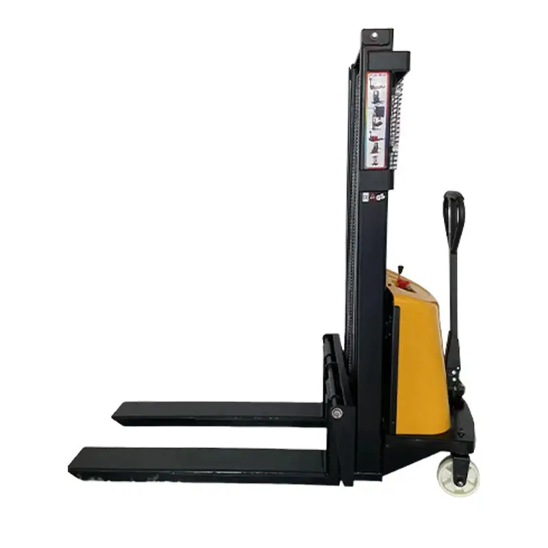 Factory Direct Semi-Electric Pallet Stacker Pallet Hoist Forklift Stacker Warehouse Reclaimer