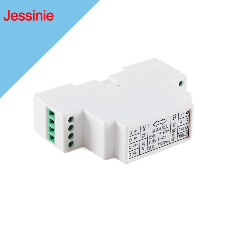 RS485 to RS485 Isolated RS-485 Turn 485 Repeater Communication Signal Amplifier Isolator Distance Extender Booster Converter