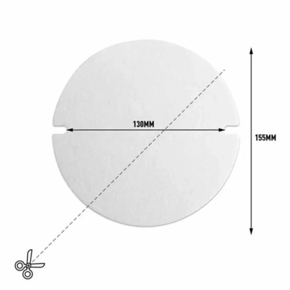 Новая уплотнительная прокладка, детали 155 мм, аксессуары, фитинги для газовой трубы, демпфер, термостойкий комплект для замены