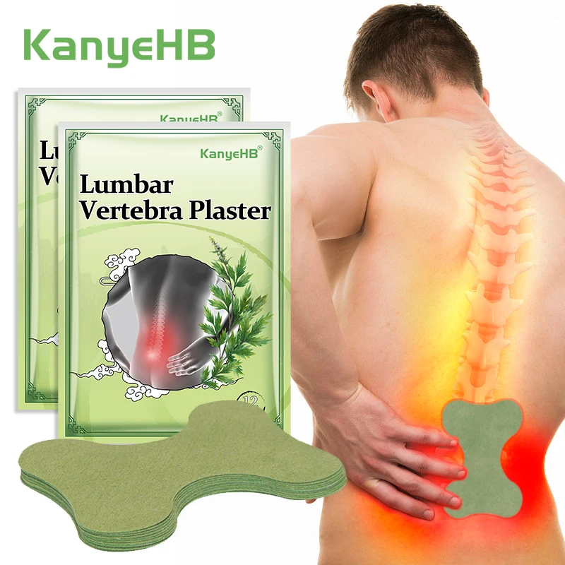 

24pc=2bag Wormwood Lumbar Pain Relief Plaster Rheumatoid Arthritis Relieve Waist Pain Patch Muscle Massage Medical Stickers A584