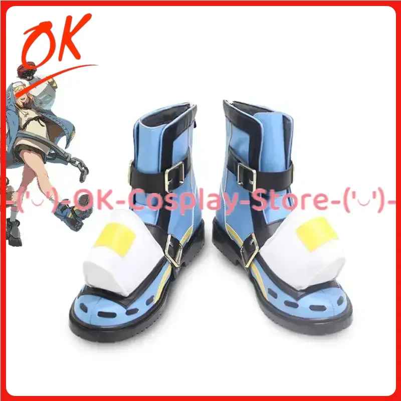 

[Customized] GUILTY GEAR STRIVE Bridget Cosplay Shoes Anime Game Roleplay Prop Halloween Carnival Holiday Party PU Leather Boots