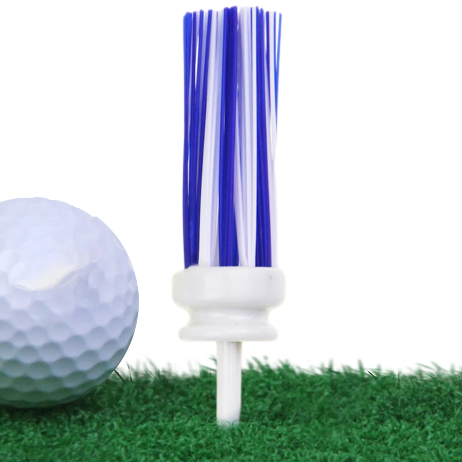 1Pc Unbreakable Golf Tees Brush Support Tees For Longball Base Low Friction More Distance Different Height Tees 54/70/83mm