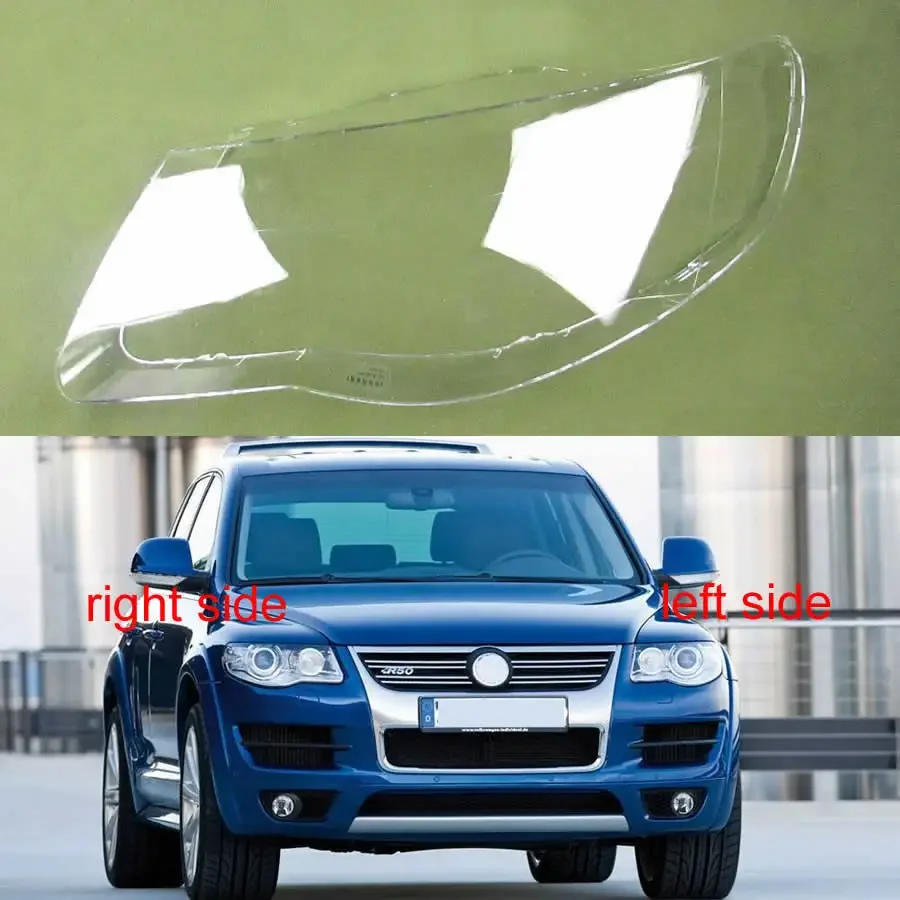 Do Volkswagen VW Touareg 2007 2008 2009 2010 Przezroczysta osłona reflektora Klosz przedniego reflektora Klosz soczewki Powłoka