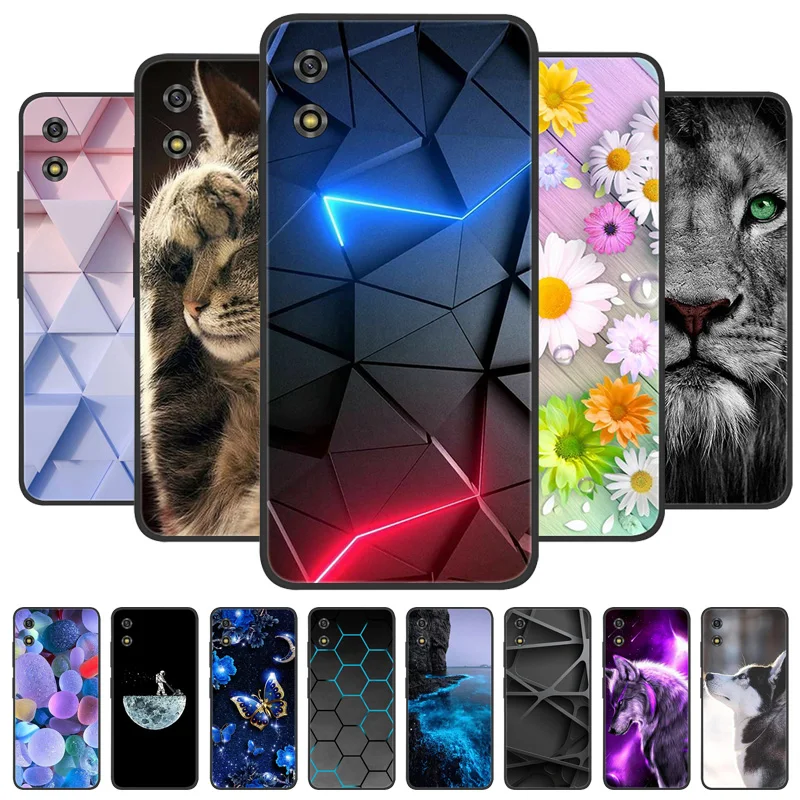 For Xiaomi Qin 3 Ultra Case Phone Cover Wolf Lion Soft Silicone TPU Coques for Duoqin Qin3 Ultra Shockproof Funda Qin 3Ultra