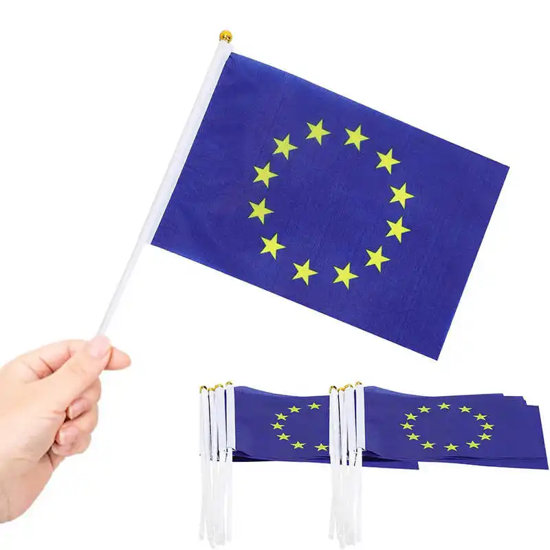 10PCS Mini Eu Flag …