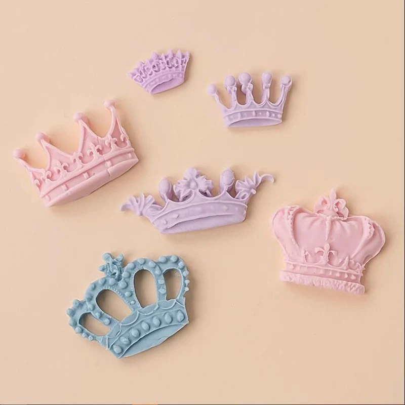 

Crown series silicone mold embossed fondant chocolate mold cake decorative lace pattern baking mold Crown series silicone mold