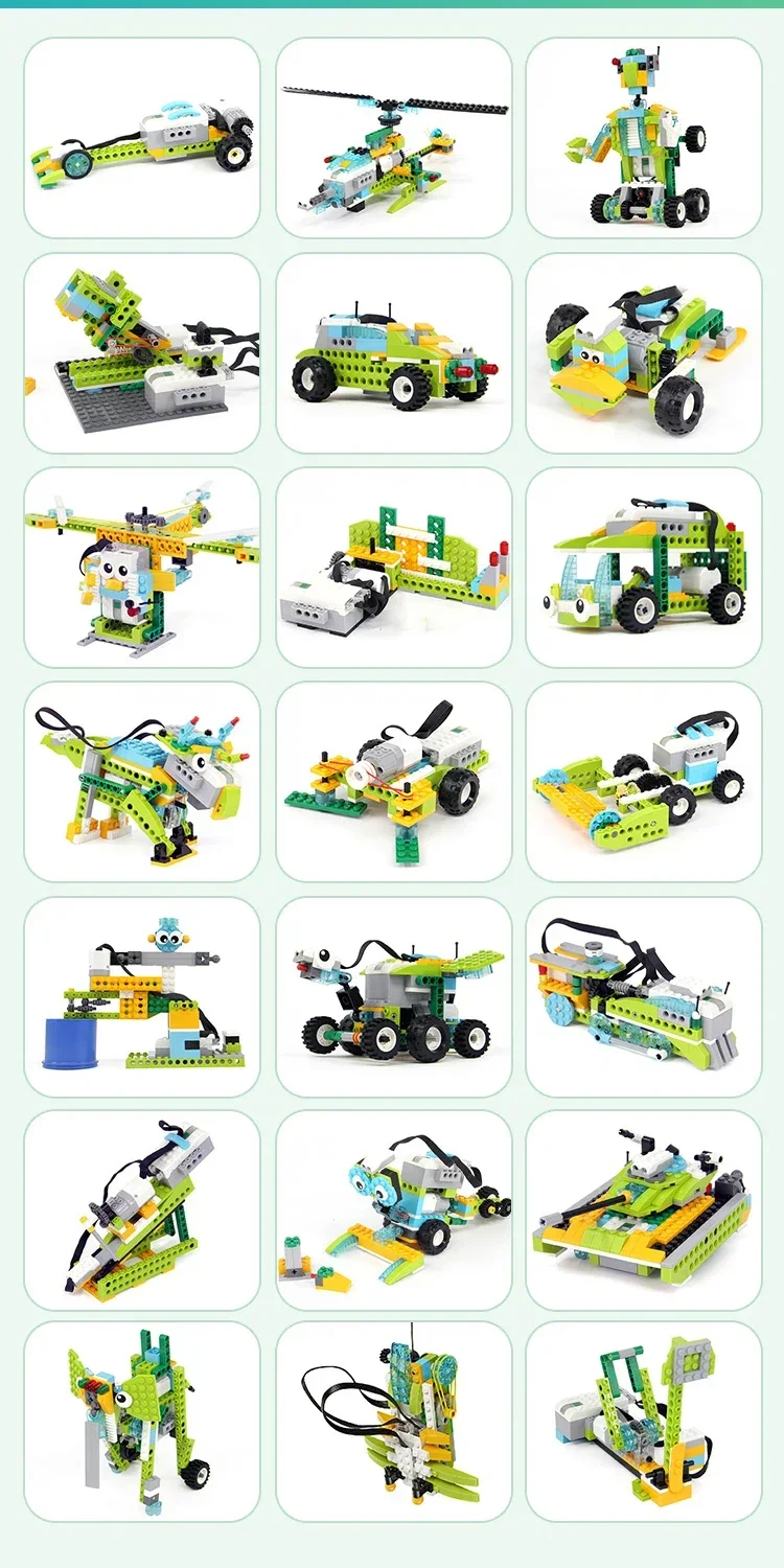 NEW WeDo 2.0 Core Set Robotics STEAM Boxed Kit Compatible with 45300 We-Do Building Blocks DIY Educational Toys Christmas Gifts view 4