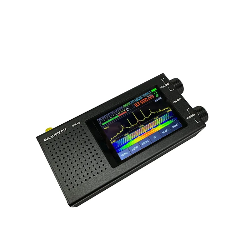Receptor de rádio DSP SDR malaquita V5 com opção 1.10dFirmware Rádio de ondas curtas