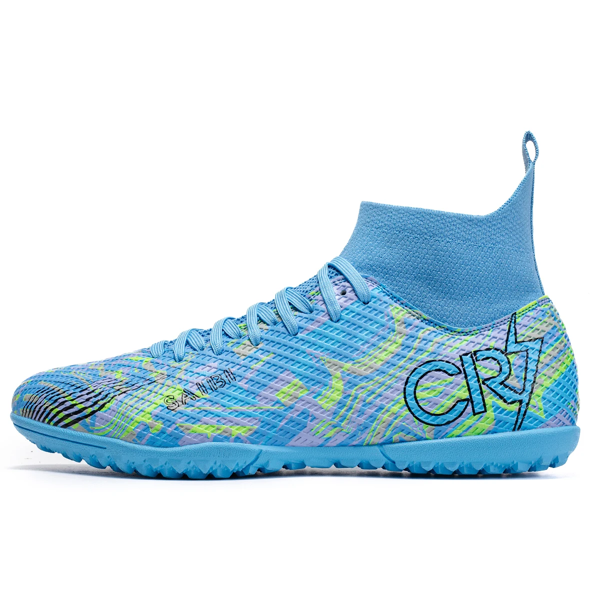 

Новая профессиональная спортивная обувь с высоким берцем TF/FG, тренировочная обувь в помещении, спортивные футбольные бутсы