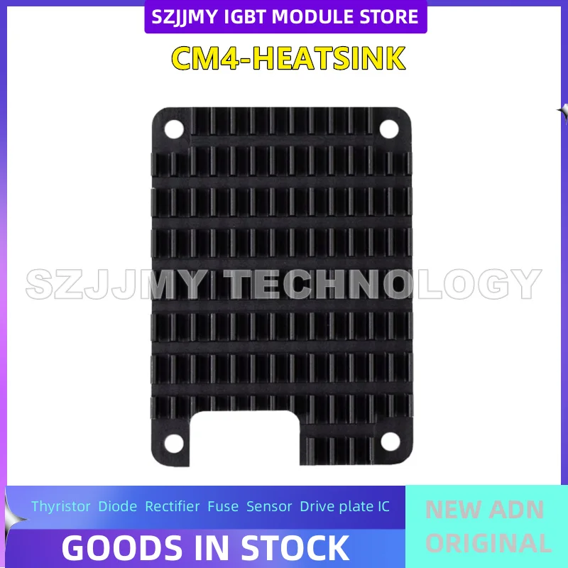 NOWY ORYGINALNY DOSTĘPNY OD RĘKI Moduł komputera Compute Module 4 Raspberry Pi CM4 dedykowany radiator ze stopu aluminium z pozycją na antenę