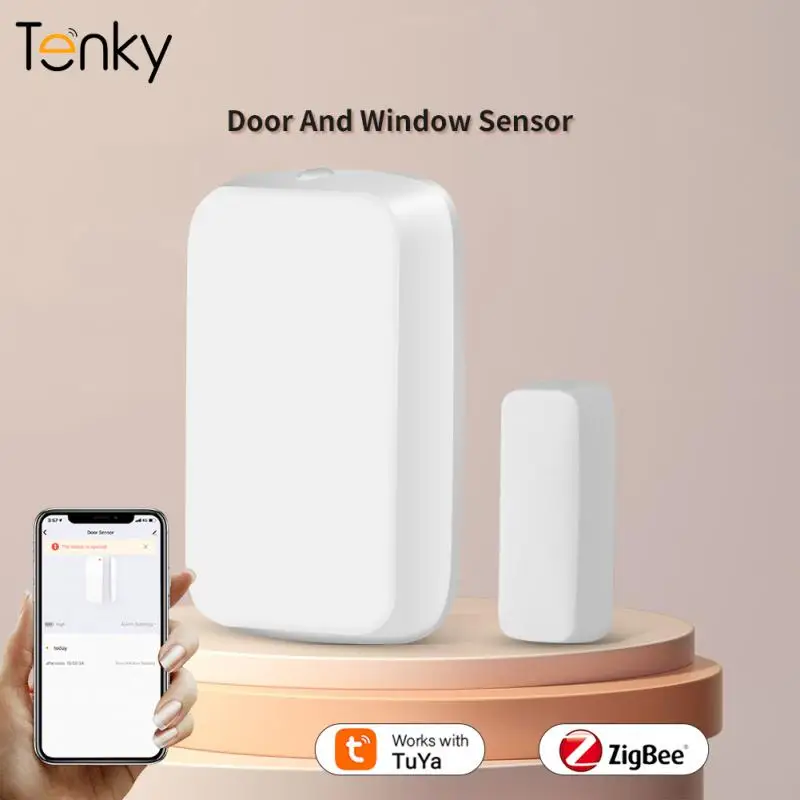 Smart Door Sensor Wireless Open Closed Detectors Remote Control Intelligent Linkage Window Sensor Via Alexa Home