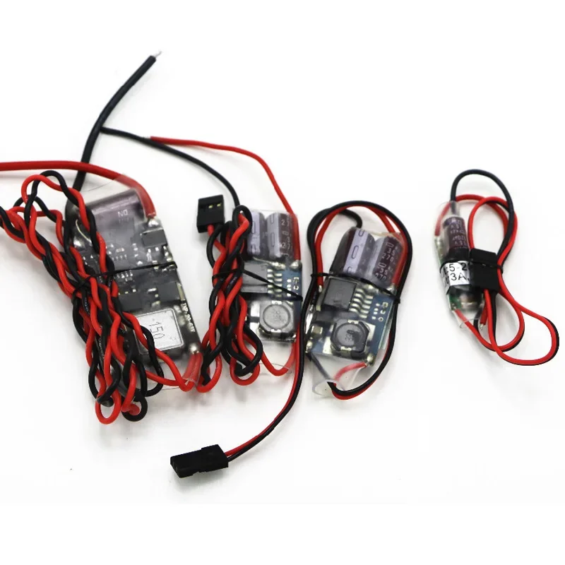 RC UBEC 3A /5A /7A /15A El ruido RF más bajo BEC Regulador de conmutación antiinterferencias de blindaje completo