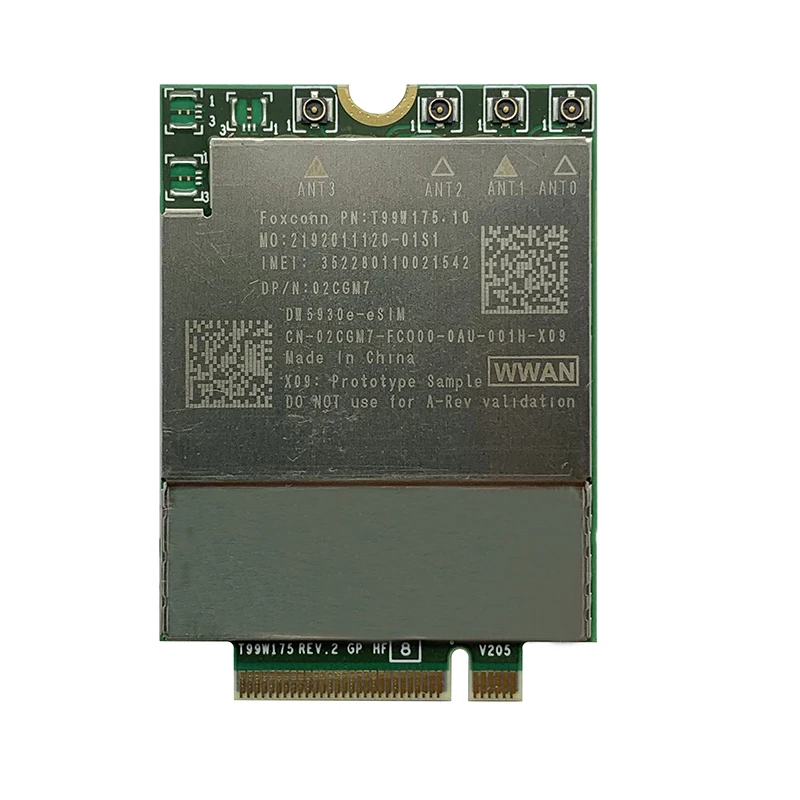 Foxconn-tarjeta de módulo DW5930e, dispositivo 5G, DP/N, para portátil Dell lattide 9420, 9430, 9520, 2 en 1, precisión 7560, 7760, T99W175