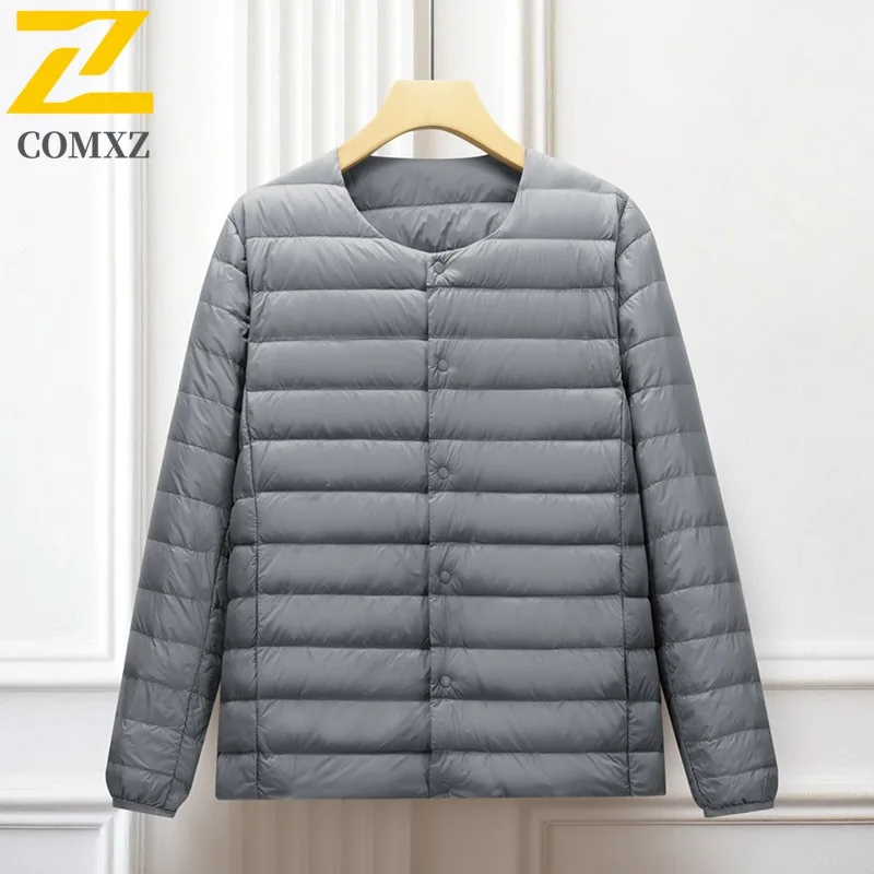 COMXZ Men business Padding Coat Warm Ski Travel Loose Thick Snow Puffer Jacket Windproof Street Winter outdoor sports Jackets