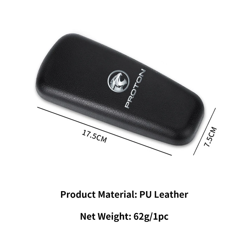 وسادة ركبة جلدية للسيارة وسادة مرنة مريحة ملحقات السيارات لـ Proton X50 V6 X50 X70 L3 L5 Exora Iriz R3 Wira Saga Satri