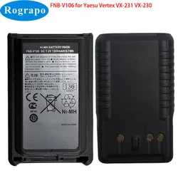 New FNB-V106 FNBV106 NI-MH Radio Battery 1200mah For Yaesu Vertex Standard VX-231 VX-230 Walkie-Talkie